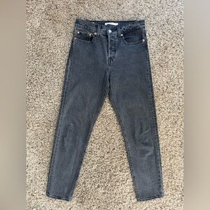 LEVIS Black Wedgie Jeans